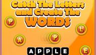 Catch The Letters And Create The Words